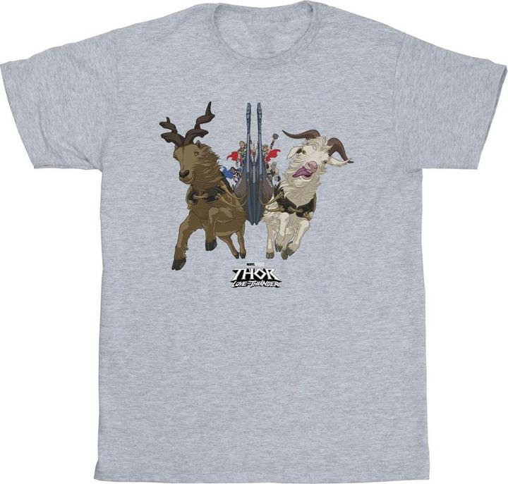 Produktbild Thor Love And Thunder Viking Ship TShirt (XL)