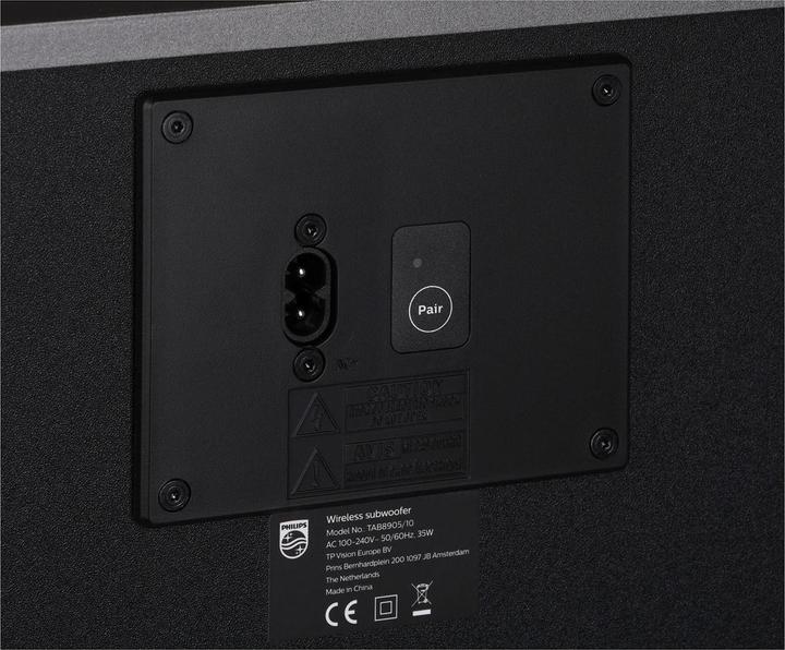 Actual product image Philips Soundbar 3.1.2 with wireless subwoofer TAB8905 (600 W, 3.1 Channel)