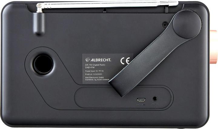 Productafbeelding Albrecht DR 750 (FM, DAB+, Bluetooth)