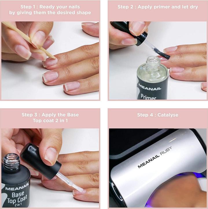 Image du produit Meanail Ruby (Séchoirs pour vernis à ongles, Tango, Cerise noire, Blush, Rouge, Nu basique (18), Taupe)