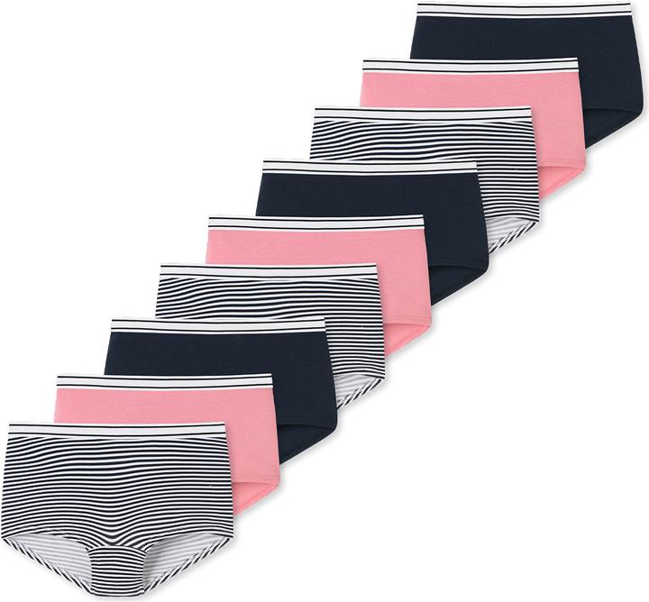 Schiesser 9er Pack Teens Girls 95/5 Organic Cotton Shorts