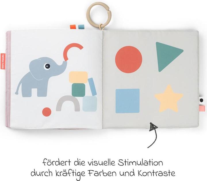 Immagine prodotto Done by Deer Babybücher Activity-Soft-Bilderbuch Tummy Time - Deer