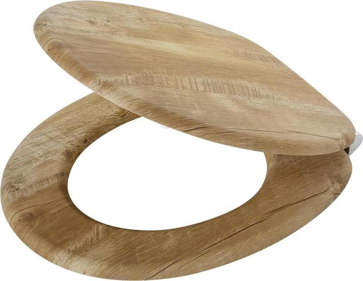 Tiger Hetta - WC -Brille - Weiche Schliessung - MDF / FSC - Brown (800589)