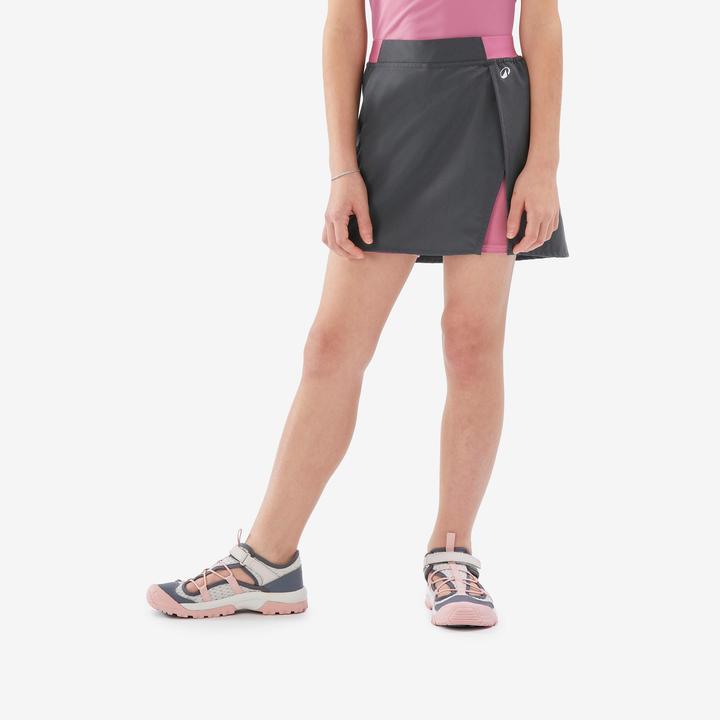 Produktbild Quechua Hosenrock Kinder Gr. 122–170 Wandern - MH100 grau (14, 15, 16)