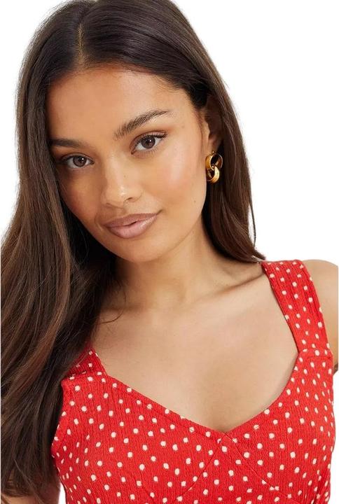 Immagine prodotto Dorothy Perkins Vestito Midi Piccola A Pois Bretelle Donna (36 D)