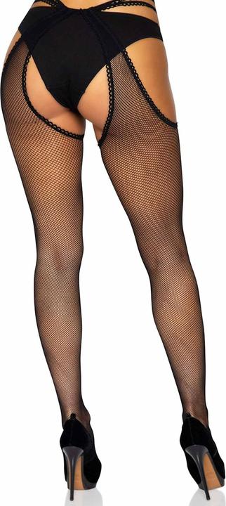 Actual product image Leg Avenue Stockings with suspender belt (One size)