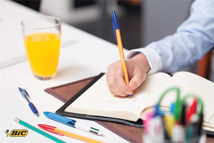 Immagine prodotto Bic Biros arancione, colore della linea: blu (Arancia, 1 x)