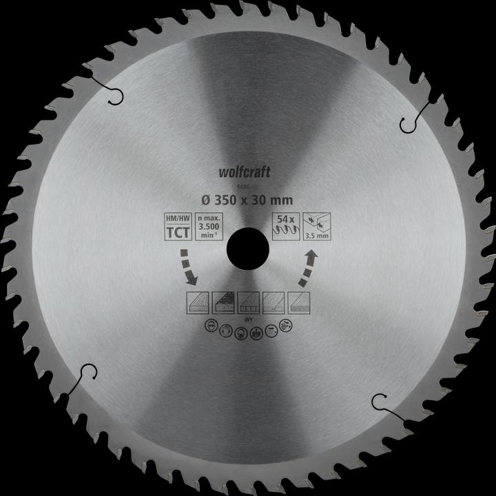 Immagine prodotto wolfcraft Lama per sega circolare 6686000 Durchme