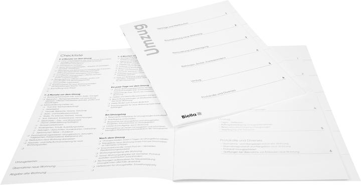 Produktbild Biella Ordnungsmappe Umzug (A4, 100 x)