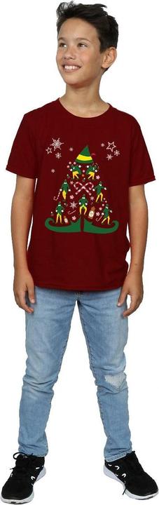 Immagine prodotto Elf Christmas Tree Maglietta Ragazzi (140, 146)