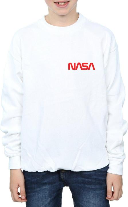 Produktbild Nasa Modern Logo Chest Sweatshirt Jungen (152, 158)