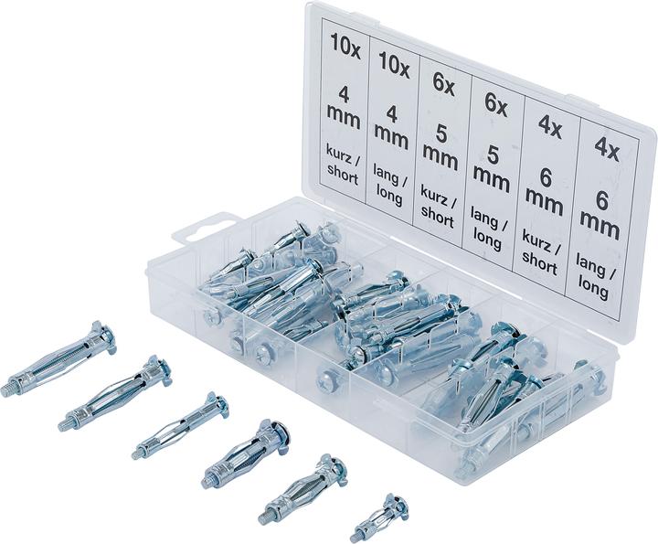 Image du produit BGS Assortiment de chevilles de chevilles Molly 40 pièces (1 pcs)