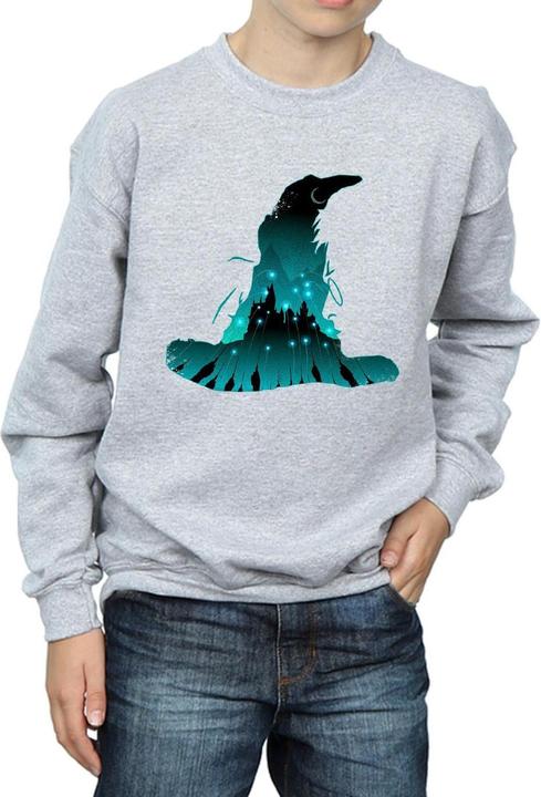 Immagine prodotto Hogwarts Silhouette Felpa Ragazzi (116)
