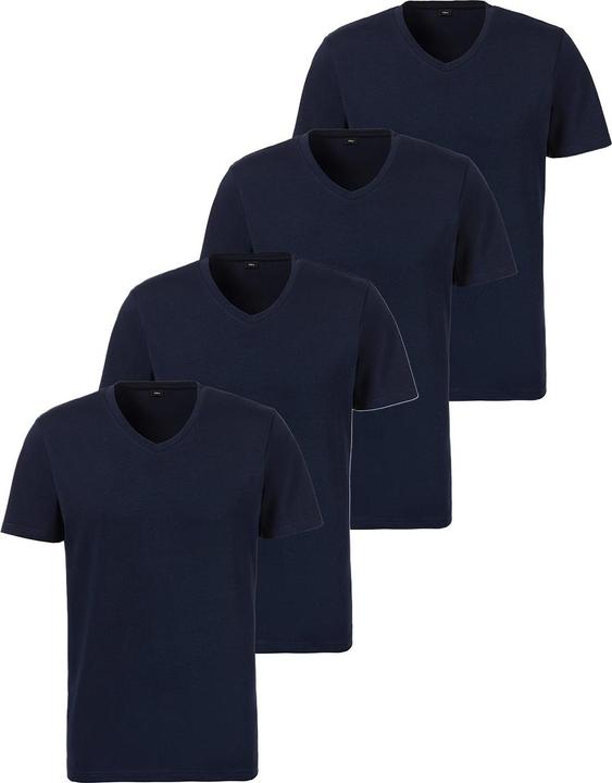 Produktbild S.Oliver 4er Pack Basic Unterhemd / Shirt Kurzarm (M)