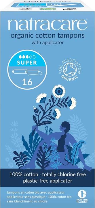Produktbild Natracare Tampons mit Applikator (16 x, Large)
