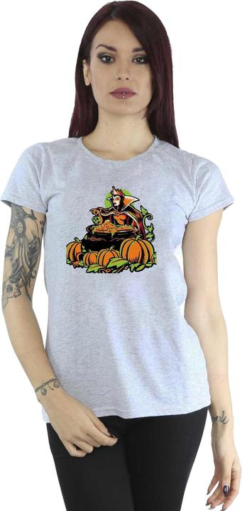 Actual product image Disney Womens/Ladies Evil Queen Villains Halloween T-Shirt (5XL)