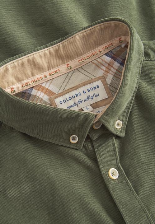 Immagine prodotto Colours & Sons Camicia a maniche lunghe Camicia in velluto a coste (M)