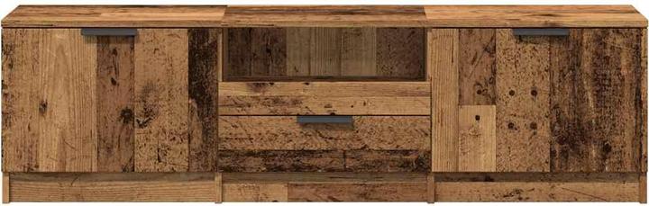 Produktbild VidaXL TV-Schrank Altholz-Optik 140x35x40 cm Holzwerkstoff TV-Möbel TV-Board (140 x 35 x 40 cm)