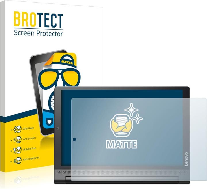 Produktbild BROTECT Entspiegelungsfolie Displayschutz Displayschutzfolie Folie Matt (2 Stück, Yoga Tab 3 Plus)