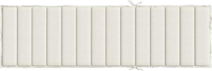 Actual product image VidaXL Sun lounger cushion fabric (200 x 50 x 4 cm)