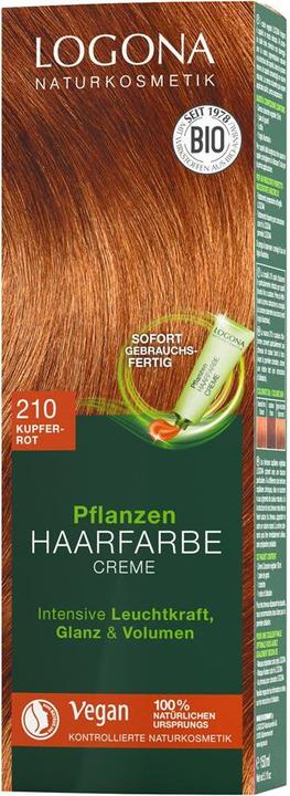 Actual product image Logona Plant cream (210 copper red)