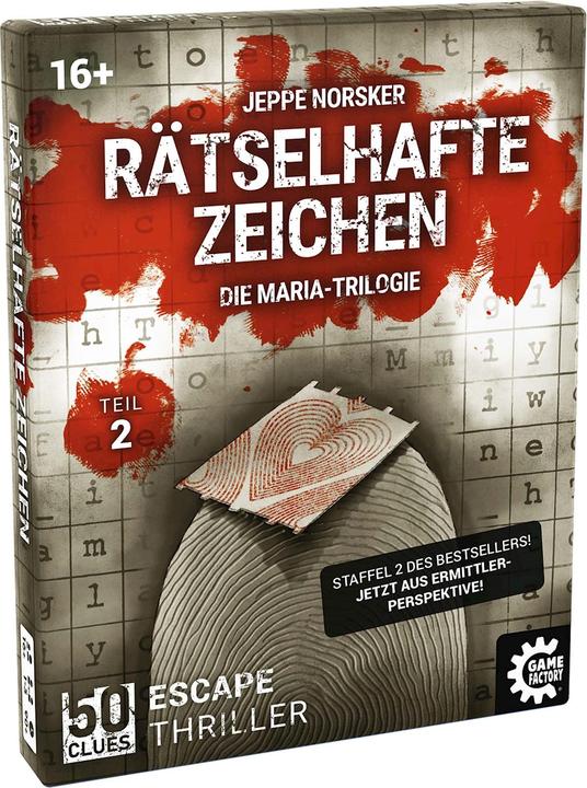 Actual product image Game Factory Clues Mysterious Signs (German)
