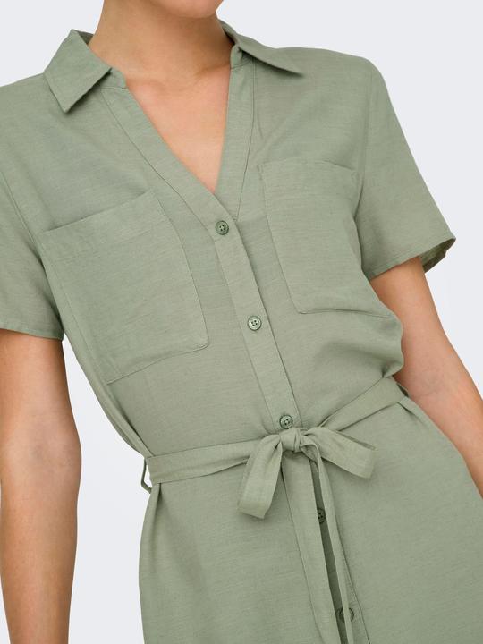 Produktbild JdY JDYCAYA Midikleid Hemdblusenkleid (L)
