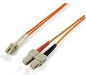 Produktbild equip LWL Patchkabel LC->SC Singlemode Duplex OS2 ge (CAT8.1, 2 m)