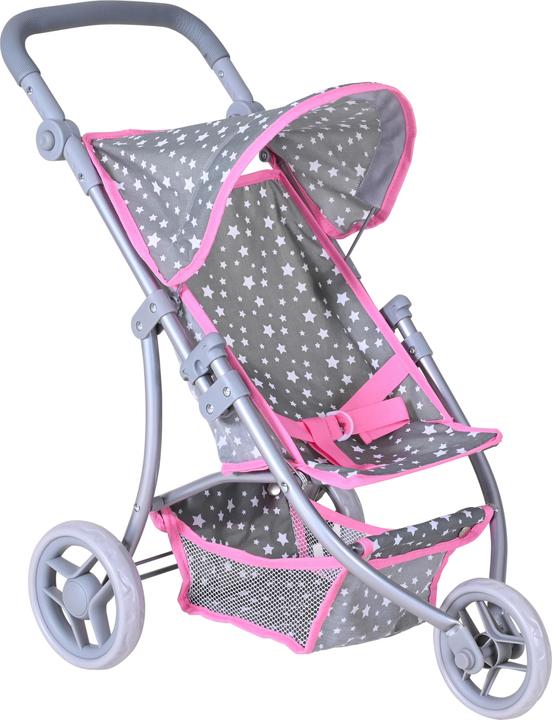 Image du produit Knorrtoys Poussette de poupée Jogger Lio - Star grey