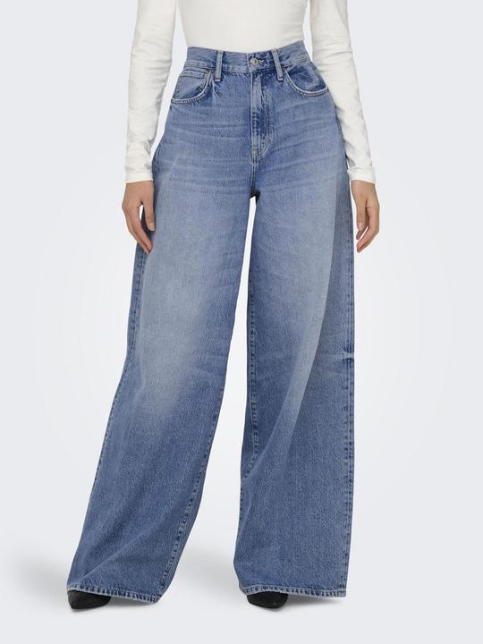 Image du produit Only Coupe large Taille haute Jeans Coupe large jeans (29)
