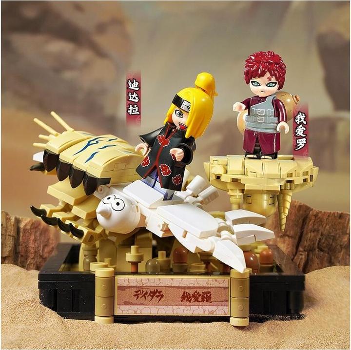 Produktbild Qman Diorama Gaara gegen Deidara