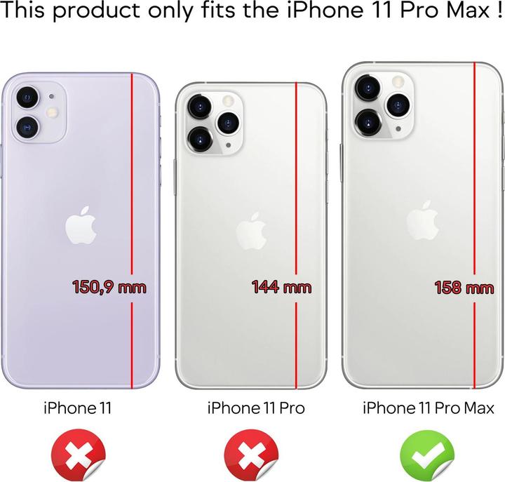 Produktbild Nalia 360 Grad Handyhülle (Apple iPhone 11 Pro Max)