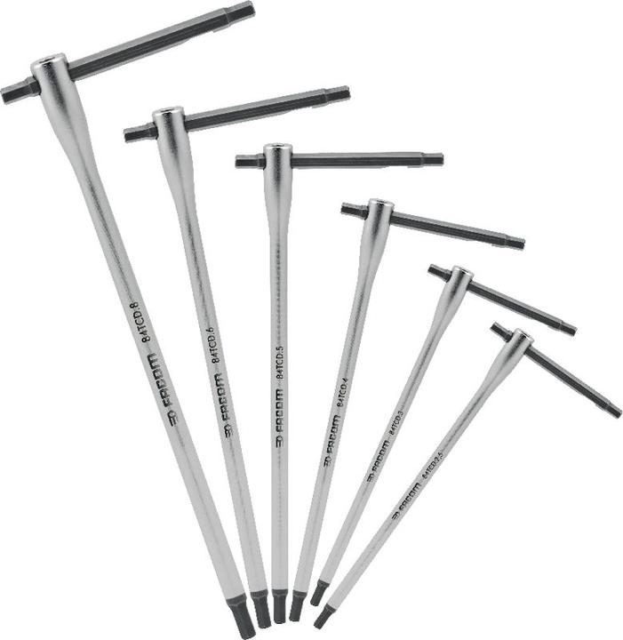 Actual product image Facom Hexagon key set