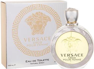Actual product image Versace Eros (Eau de toilette, 100 ml)