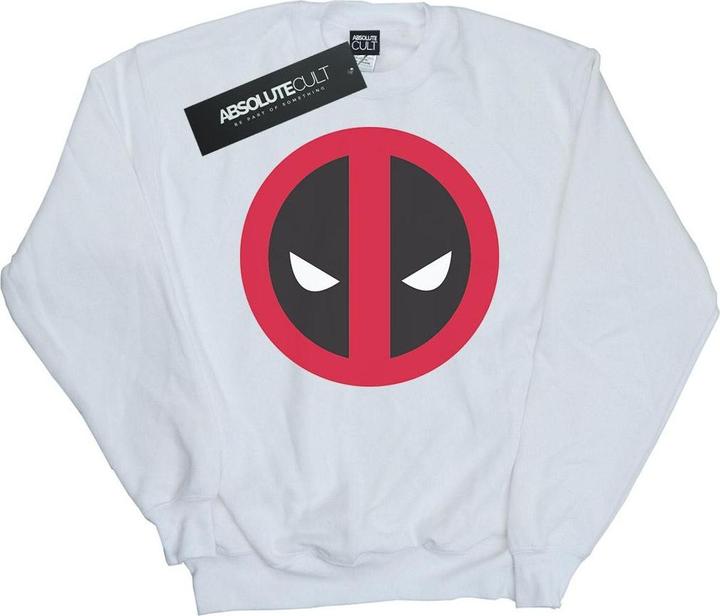 Actual product image Womens/Ladies Deadpool Large Clean Logo Sweatshirt (XL)