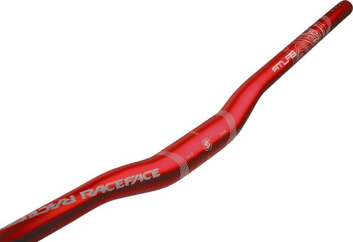 Race Face Cintre ATLAS FR Rise 12.7mm 31.8/785mm Rouge (31.80 mm)