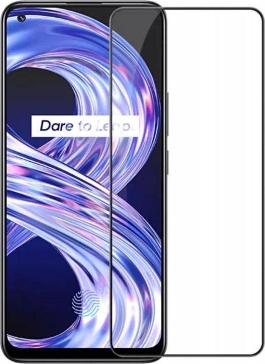 Image du produit Screenguard Realme 8 Pro Full Screen Protective Glass 2.5D 9H (1 pièce(s), Realme 8 Pro)