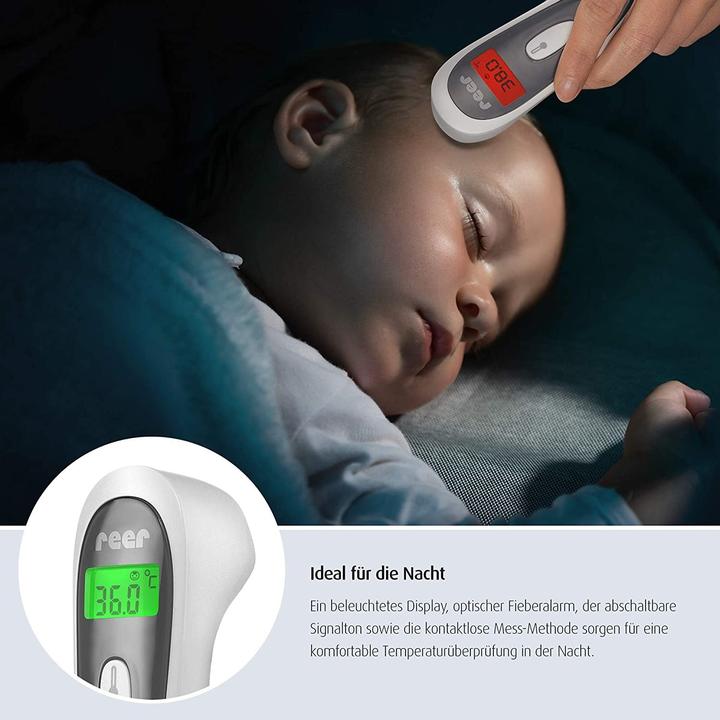 Actual product image Reer Colour SoftTemp 3in1 contactless infrared thermometer (Forehead, Non-contact)