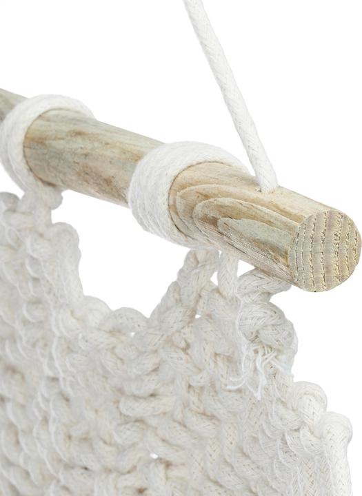 Actual product image Relaxdays Macramé wall hanging (60.5 x 1.5 x 65 cm)