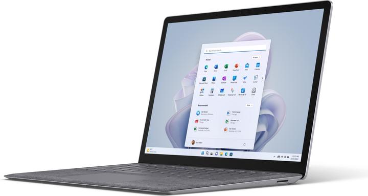 Produktbild Microsoft Surface Laptop 5 R1U-00005 Platin i5-1245U 8GB/512GB SSD 13" QHD Touch W10P (13.50", Intel Core i5-1245U, 8 GB, 512 GB, DE)