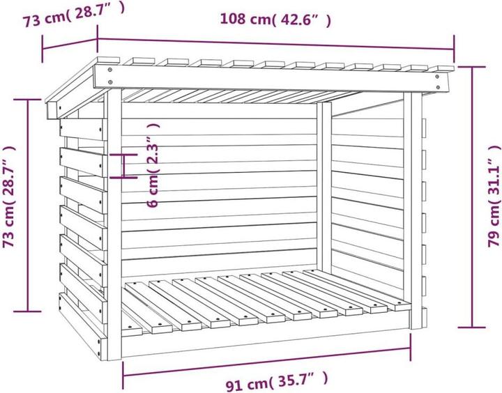 Immagine prodotto VidaXL Paisas (108 x 73 x 79 cm)