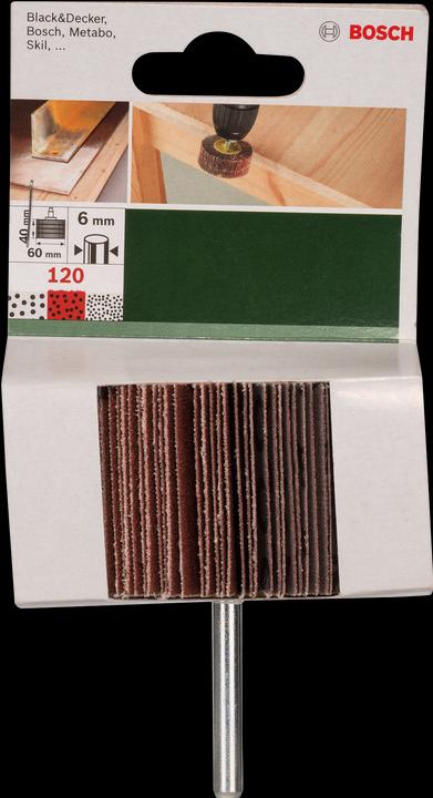 Immagine prodotto Bosch Zubehör Smerigliatrice lamellare per macchine perforatrici, 60 mm (120)