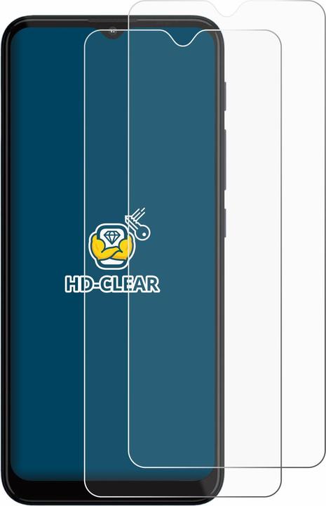 Actual product image BROTECT Screen Protector Clear (2 Piece, Motorola Moto G20)