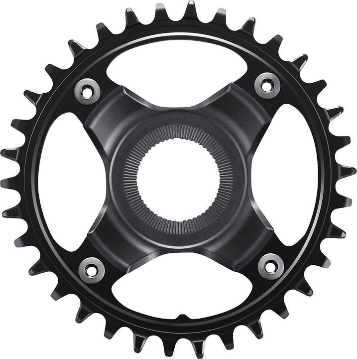 Produktbild Shimano Kettenblatt STEPS SM-CRE80 36 Zä 55 mm Kettenlinie 12-Gänge schwarz (36)