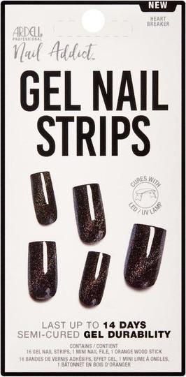 Ardell Nail Addict Gel Nail Strips Heart Breaker 16 Stk (Gel-Effekt Nagellack)