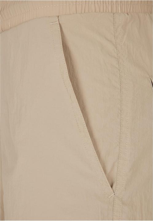Actual product image Urban Classics Ladies High Waist Crinkle Nylon Cargo Pants (XXL)