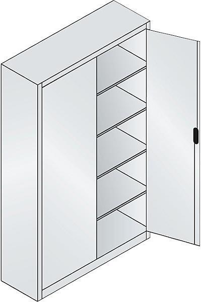Image du produit C+P ACURADO Armoire à dossiers (120 x 40 x 195 cm)