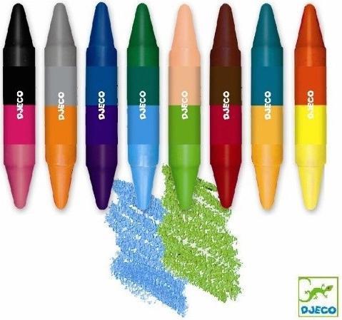 Immagine prodotto Djeco Colori a pastello a cera (Multicolore, 8 x)