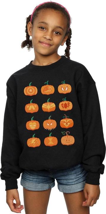 Avengers Halloween Pumpkin Sweatshirt Mädchen