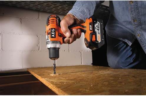 Actual product image AEG BS 18C LI-202C - Hammer drill/driver - cordless - 2 speeds 13 mm - 60 N-m - 2 rechargeable... (Battery operated)